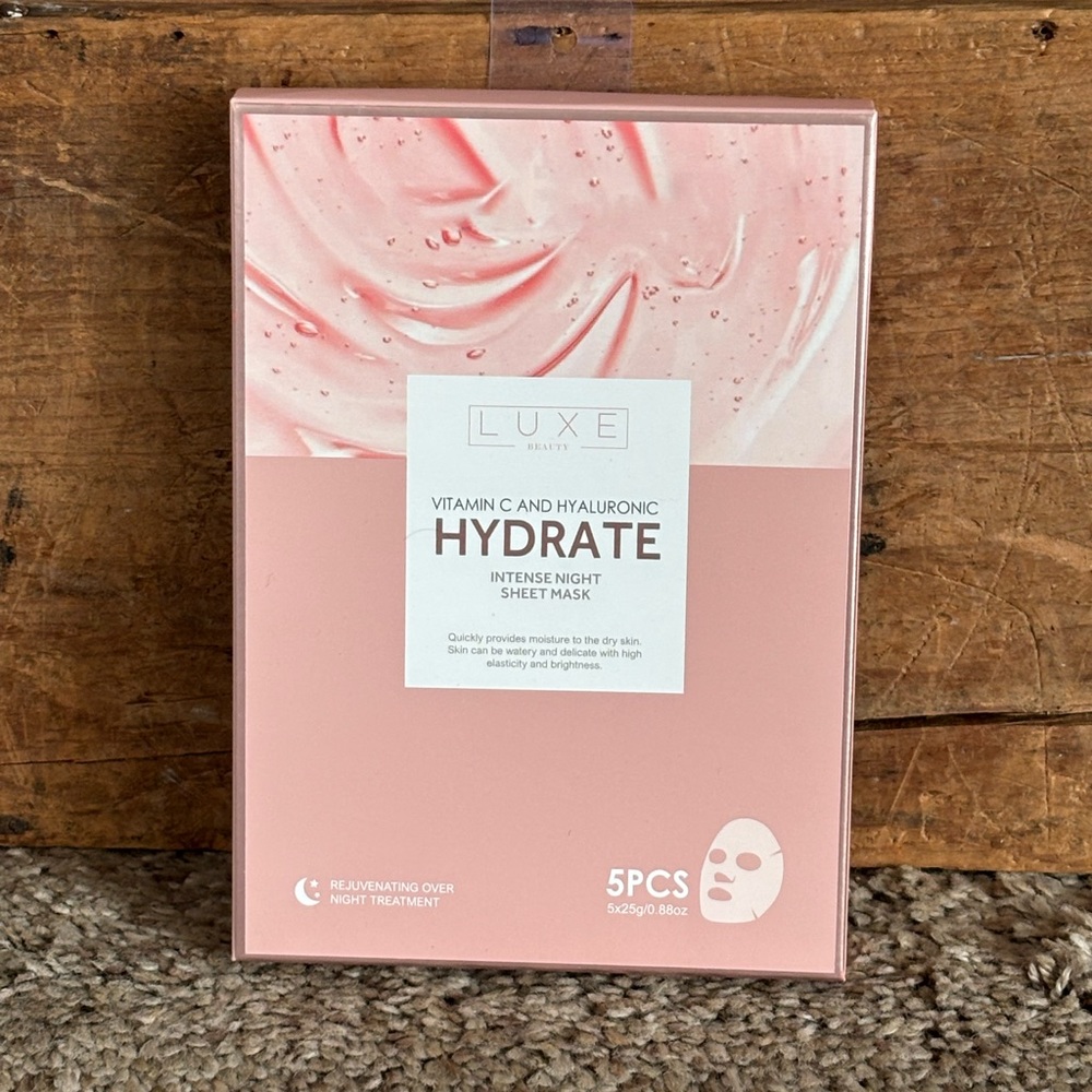 Luxe Beauty Hydrate Sheet Mask Set